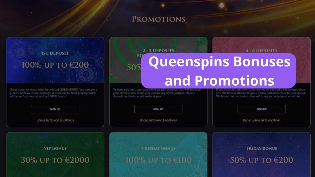 Promos & Rewards QueenSpins